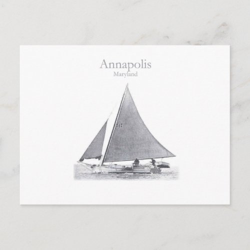 Annapolis Skipjack Postcard