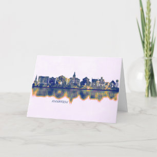 Annapolis Skyline Holiday Card
