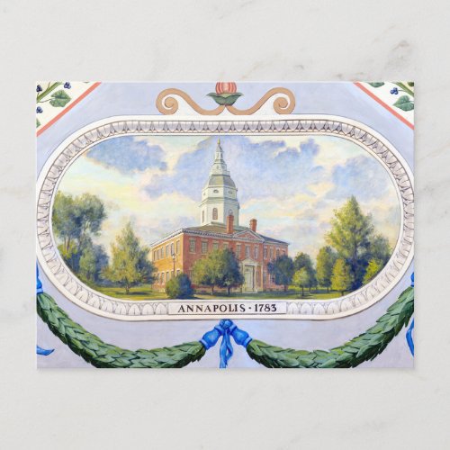 Annapolis State House Postcard