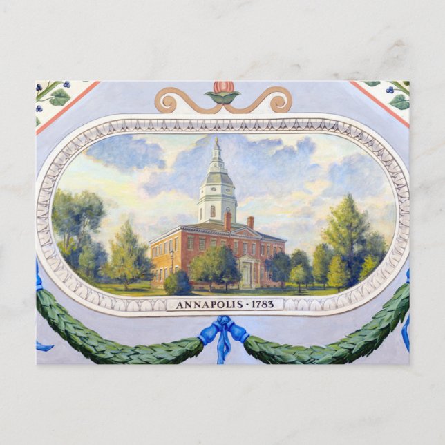 Annapolis State House Postcard (Front)