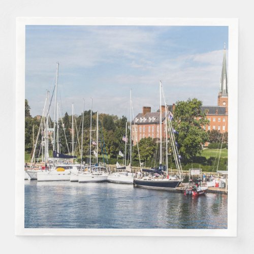 Annapolis Waterfront Paper Dinner Napkins