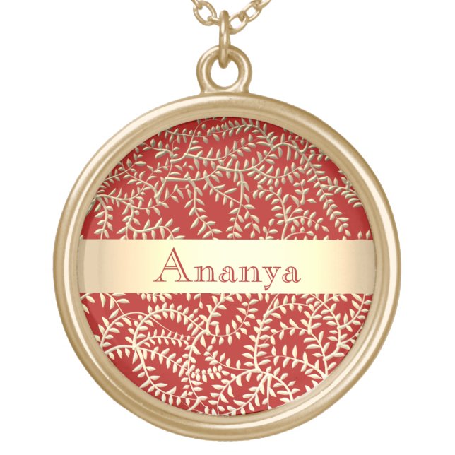Annaprashan Gold Plated Necklace (Front)