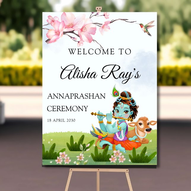 Annaprashan welcome sign board (Creator Uploaded)