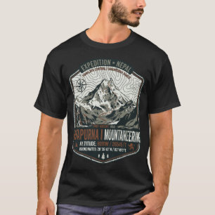 ANNAPURNA 1 NEPAL EXPEDITION MOUNTAIN DESIGN SHIRT