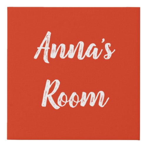 Annas Dorm Room Sign