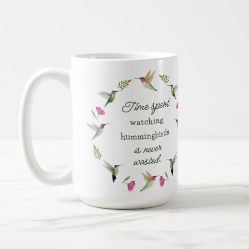 Annas Hummingbird  Coffee Mug