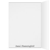 Anna's Hummingbird, James Audubon (Inside (Left))