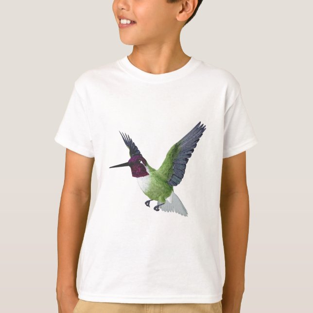 Anna's Hummingbird Male T-Shirt (Front)