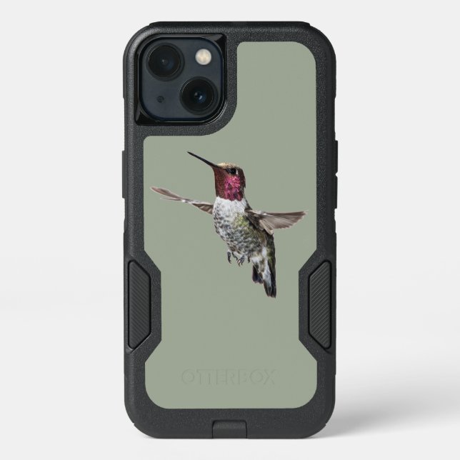 Anna's Hummingbird Otterbox phone case (Back)