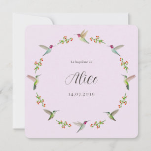 Anna's Hummingbirds Baptism