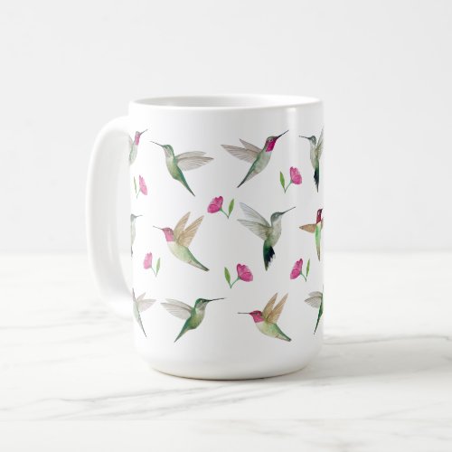 Annas Hummingbirds  Coffee Mug
