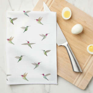 Anna's Hummingbirds Kitchen Towel