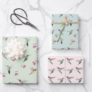 Anna's Hummingbirds Wrapping Paper Sheets