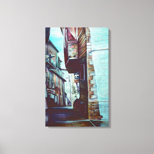 Anna's Street Canvas Print (Front)