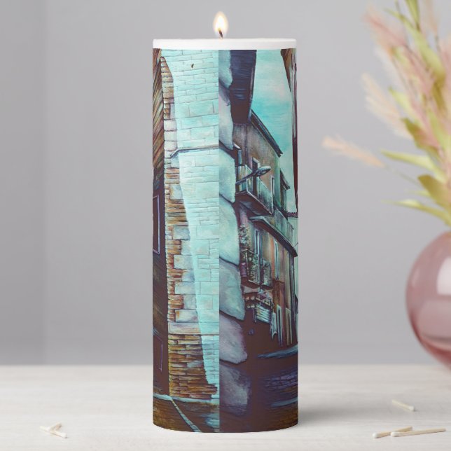 Anna's Street Pillar Candle (In Situ)