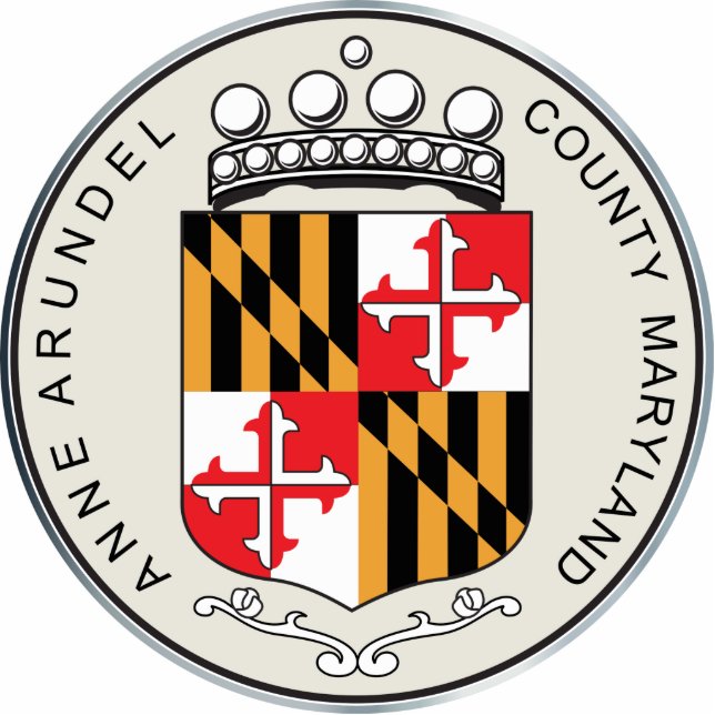Anne Arundel county seal Cutout (Front)