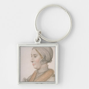 Anne Boleyn (1507-36) engraved by Francesco Bartol Keychain