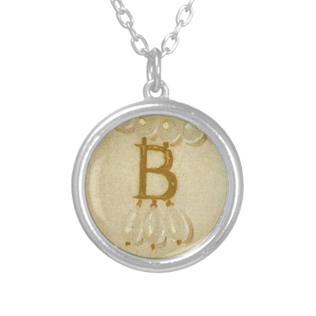 Anne Boleyn "B" Necklace (Front)