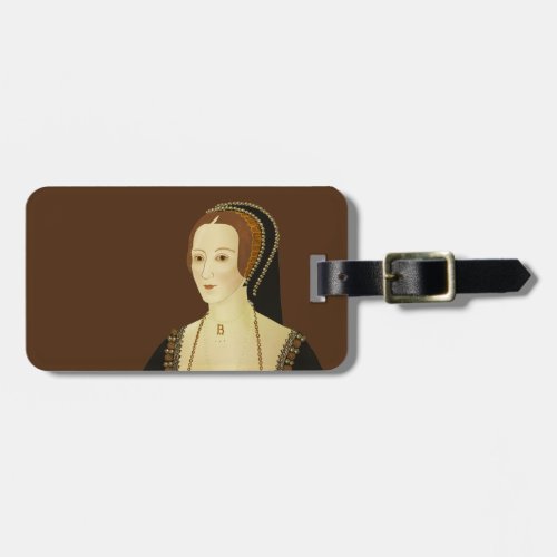 Anne Boleyn _ historical illustration Luggage Tag