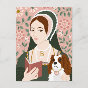 Anne Boleyn Illustration Thank You Card