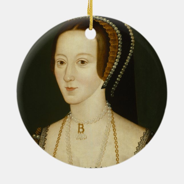 Anne Boleyn Ornament (Back)