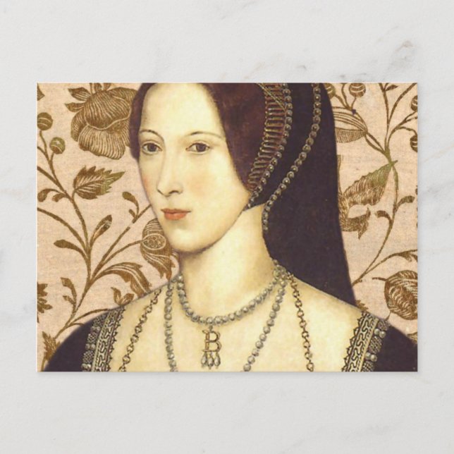 Anne Boleyn Postcard (Front)