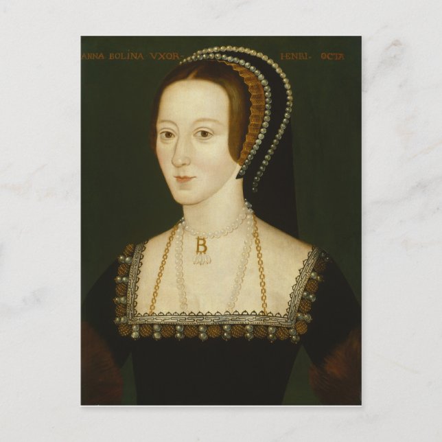 Anne Boleyn Postcard (Front)