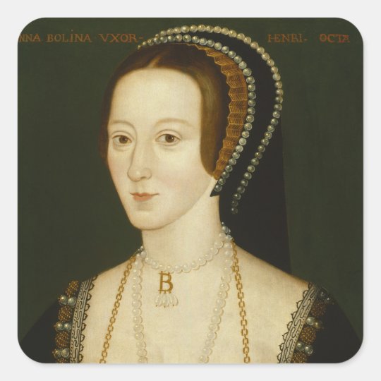 Anne Boleyn Square Sticker