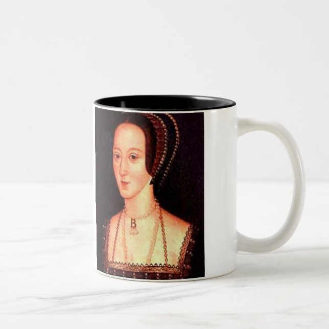 Anne Boleyn Two-Tone Coffee Mug (Right)