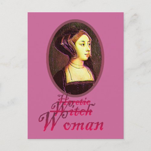 Anne Boleyn _ Woman Postcard