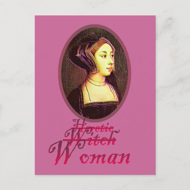 Anne Boleyn - Woman Postcard (Front)