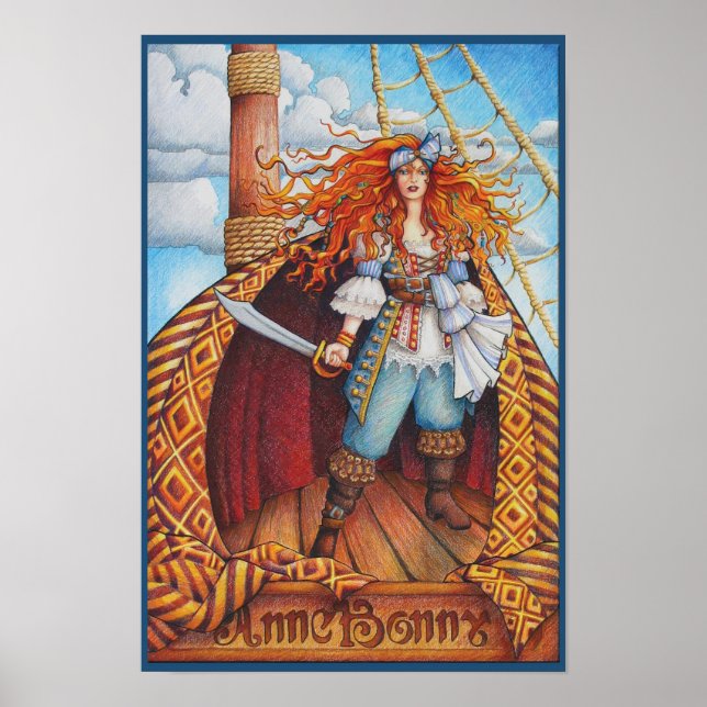 Anne Bonny Print 12 x 18 (Front)