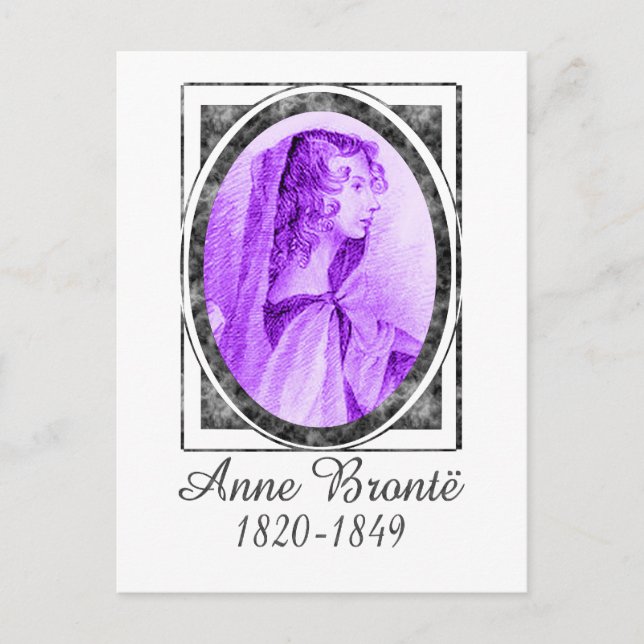 Anne Brontë Postcard (Front)