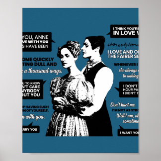 Anne Lister and Ann Walker Quotes Poster