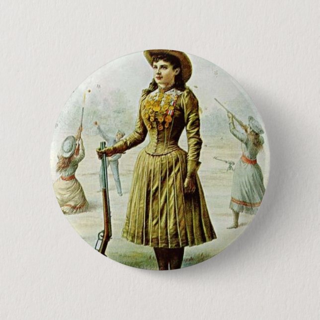 Anne Oakley Button (Front)