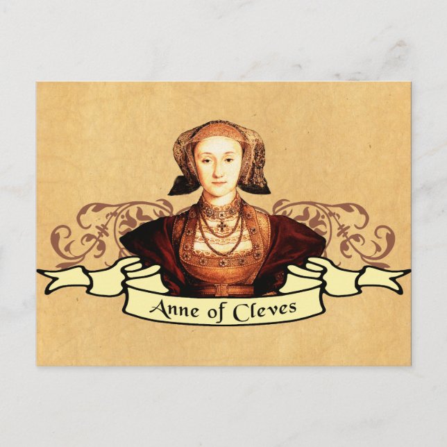 Anne of Cleves Classic Postcard (Front)