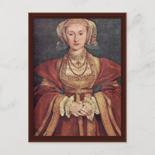 Anne Of Cleves. Hans Holbein The Younger Postcard