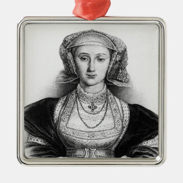 Anne of Cleves Metal Ornament (Front)