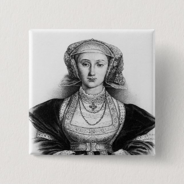 Anne of Cleves Pinback Button (Front)
