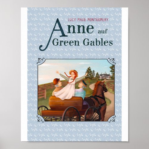 Anne of Green Gables 80s Poster