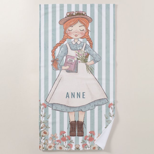 Anne of Green Gables Beach Towel (Front)