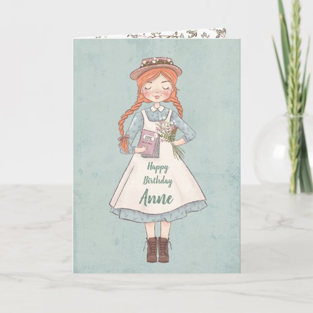 Anne of Green Gables | Birthday Card (Front)