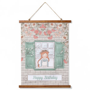 Anne of Green Gables  Birthday Hanging Tapestry