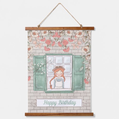 Anne of Green Gables  Birthday Hanging Tapestry