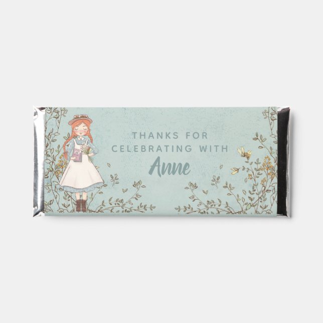 Anne of Green Gables Hershey Bar Favors (Front)