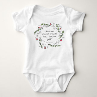 Anne of Green Gables "Just You" Baby Bodysuit