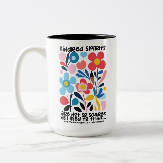 Anne of Green Gables Kindred Spirits Coffee Mug (Left)