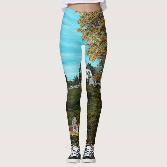 Anne of Green Gables"Kindred Spirits "Leggings Leggings (Front)