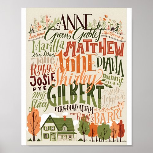 Anne of Green Gables Picture Poster