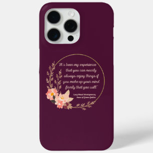 Anne Of Green Gables Quote I - Cute Style iPhone 15 Pro Max Case